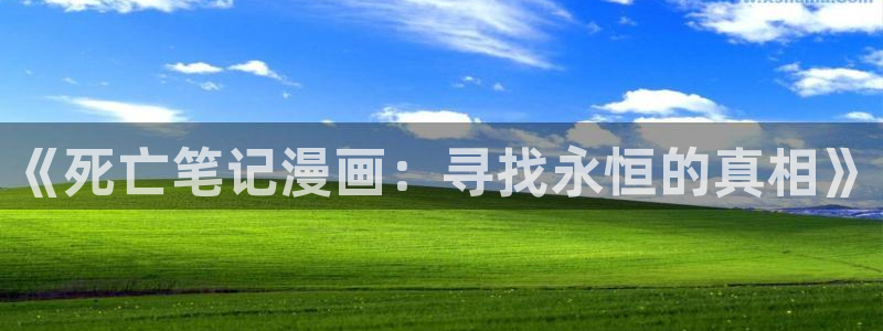 mw777漫蛙漫画下载：《死亡笔记漫画：寻找永恒的真相》